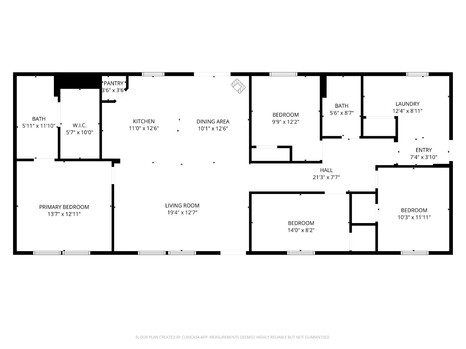 4bed/2bath country home property image